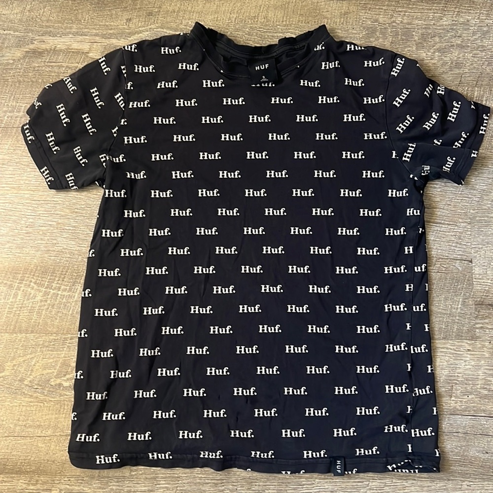 HUF Monogram Logo T-Shirt Size Small